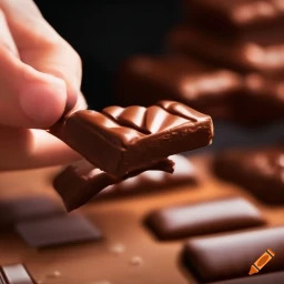 Équipement de test dans le laboratoire de chocolat